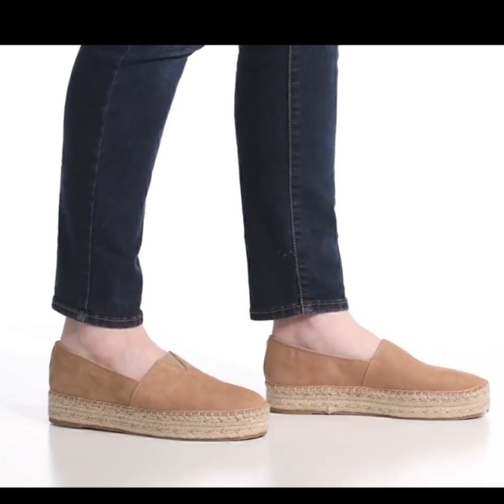 Sam Edelman Cherlene Espadrille Platform Slip-on Size 7